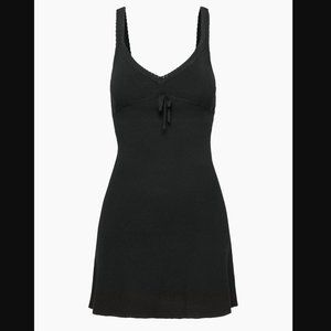 Aritzia Wilfred Angel Dress in Black NWOT
